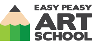 easy peasy art school logo