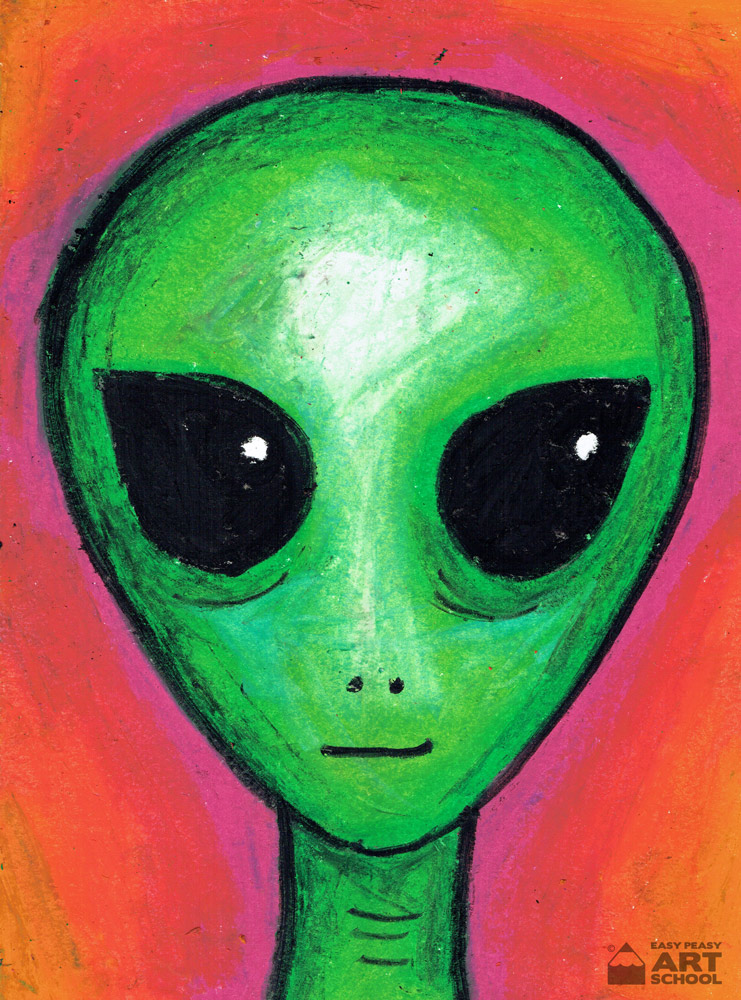Alien Art Lesson Plan