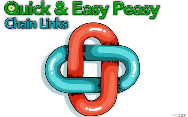Quick & Easy Peasy Chain Links by Easy Peasy Art School