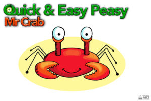 Quick & Easy Peasy Mr Crab Easy Peasy Art School